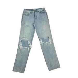 PISTOLA Jeans Women 26 Medium Wash Distressed Ripped Boyfriend Relax